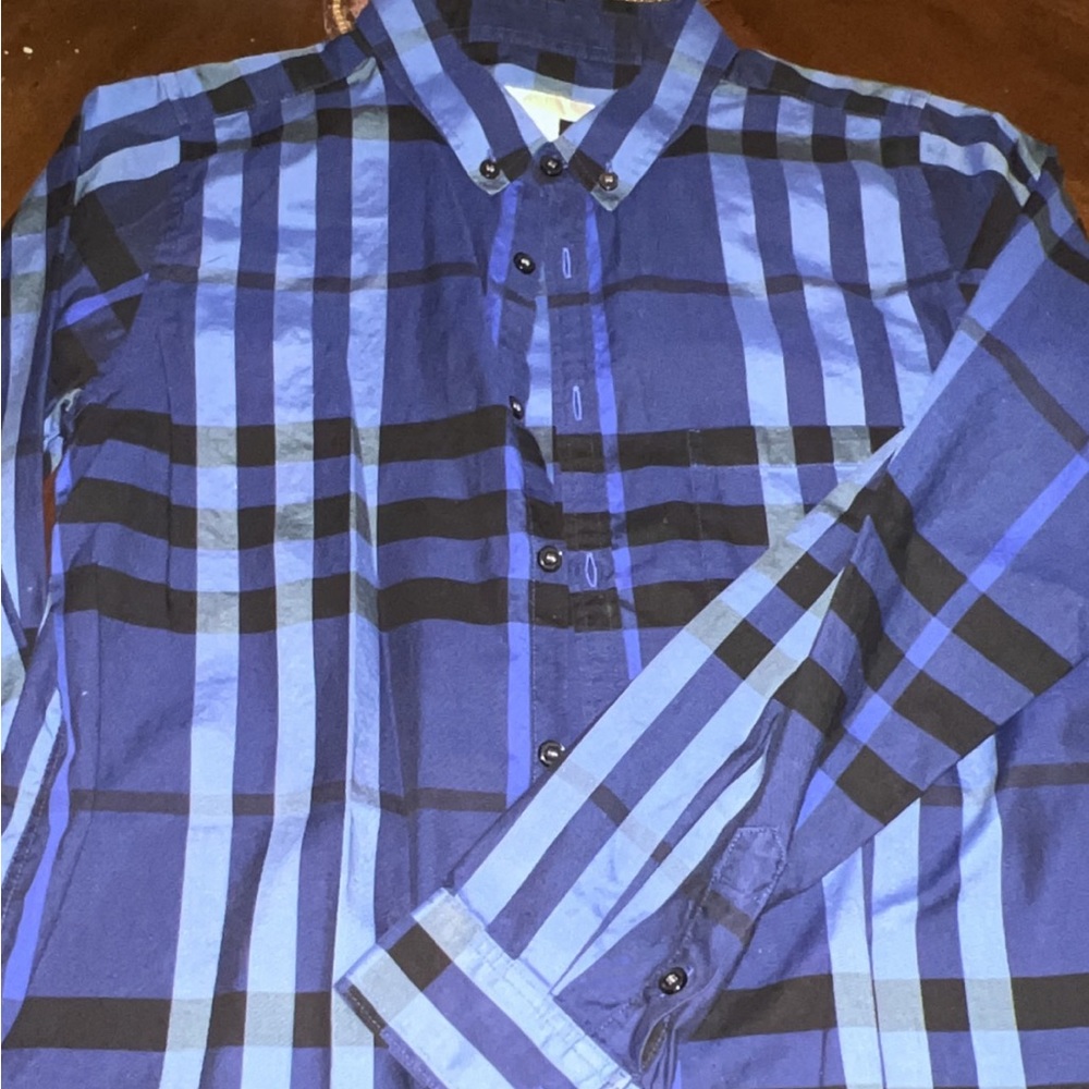 Burberry long sleeve dress shirt